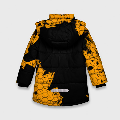 Зимняя куртка для девочек 3D Team fortress 2, цвет светло-серый - фото 2