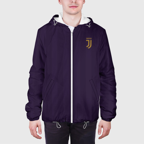Мужская куртка 3D с принтом Juventus Fashion, вид сбоку #3