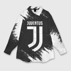 Женская рубашка oversize 3D Juventus sport