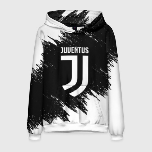 Мужская толстовка 3D Juventus sport, цвет белый