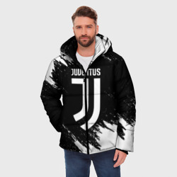 Мужская зимняя куртка 3D Juventus sport - фото 2