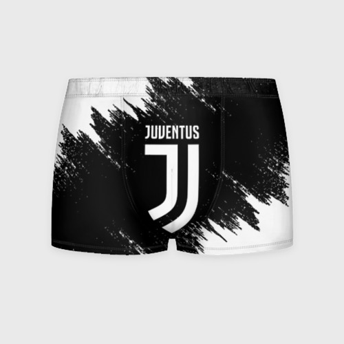 Мужские трусы с принтом Juventus sport, вид спереди №1