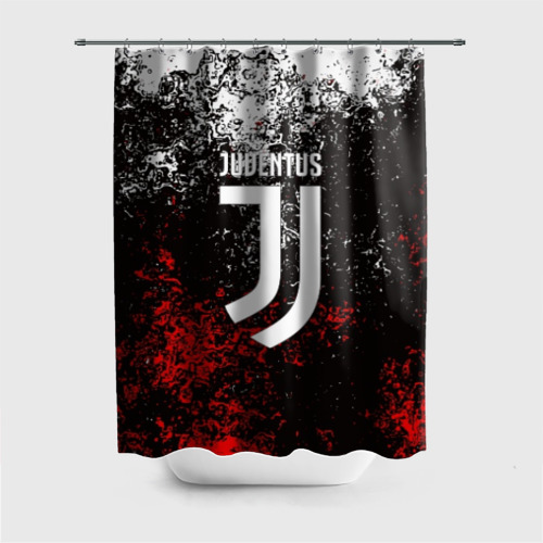 Штора 3D для ванной Juventus sport