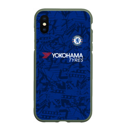 Чехол для iPhone XS Max матовый Chelsea home 19-20