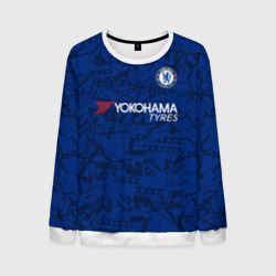 Мужской свитшот 3D Chelsea home 19-20