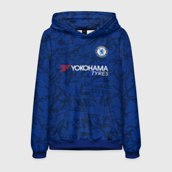 Мужская толстовка 3D Chelsea home 19-20