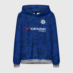 Мужская толстовка 3D Chelsea home 19-20