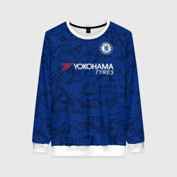 Женский свитшот 3D Chelsea home 19-20