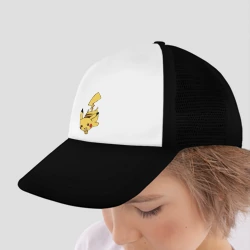 Детская кепка тракер Радостный Пикачуха