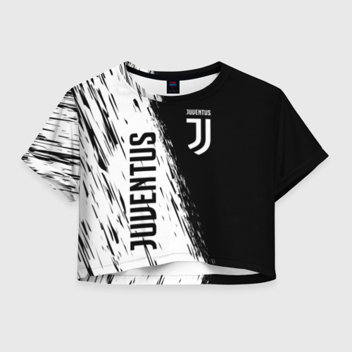 Женская футболка Cropp-top JUVENTUS SPORT Фото 01 Женская футболка Cropp-top JUVENTUS SPORT Фото 01