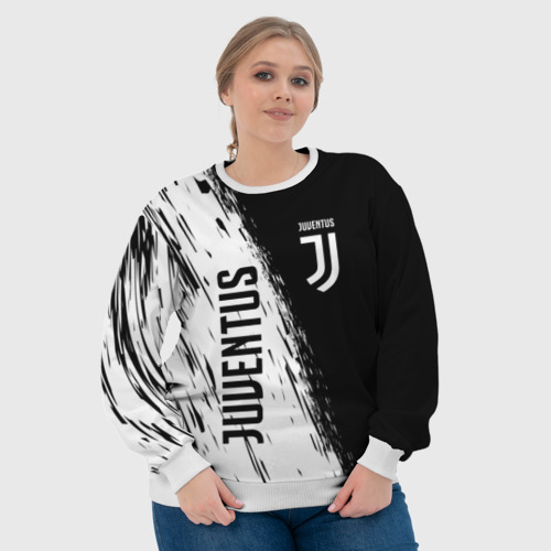 Женский свитшот 3D Juventus sport, цвет 3D печать - фото 6