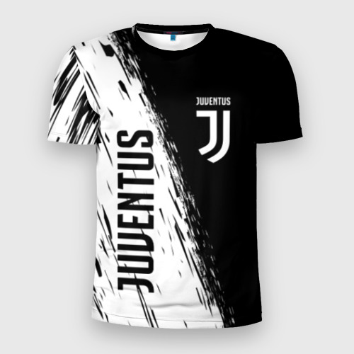 Мужская футболка 3D Slim Juventus sport, цвет 3D печать