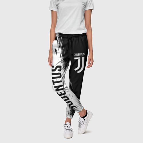 Женские брюки 3D Juventus sport, цвет 3D печать - фото 3