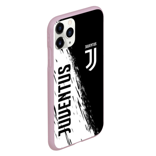 Чехол для iPhone 11 Pro матовый Juventus sport, цвет розовый - фото 3