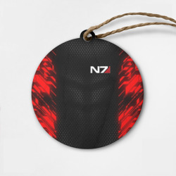 Деревянная игрушка круг Стальная броня N7