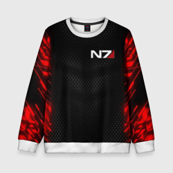 Детский свитшот 3D Стальная броня N7