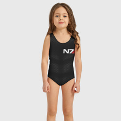 Детский купальник 3D Стальная броня N7