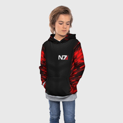 Детская толстовка 3D Стальная броня N7 - фото 2
