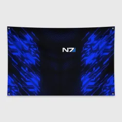 Флаг-баннер Неоновая броня N7