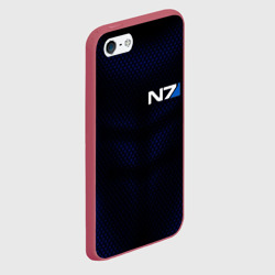 Чехол для iPhone 5/5S матовый Неоновая броня N7 - фото 2