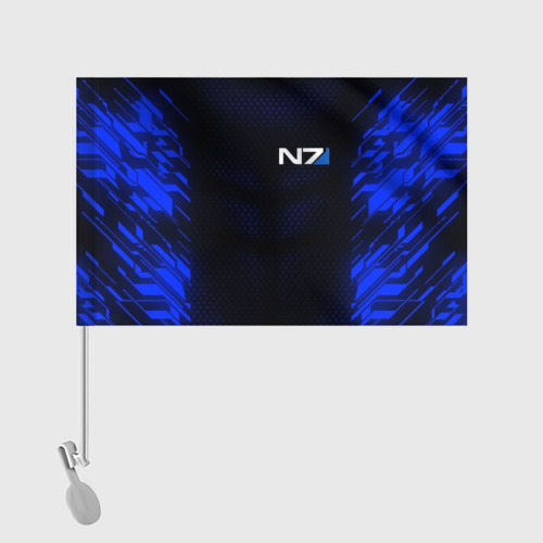 Флаг для автомобиля Неоновая броня N7 - фото 2