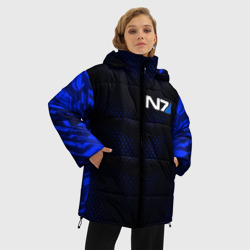 Женская зимняя куртка Oversize Неоновая броня N7 - фото 2