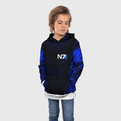 Детская толстовка 3D Неоновая броня N7 - фото 2