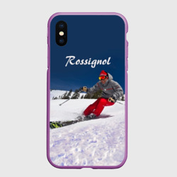 Чехол для iPhone XS Max матовый Rossignol