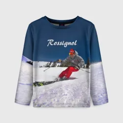 Детский лонгслив 3D Rossignol