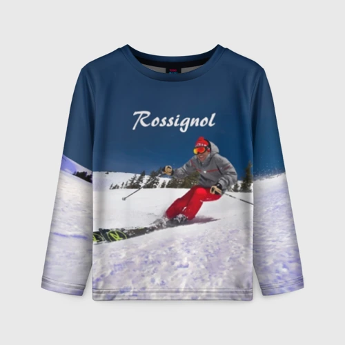 Детский лонгслив 3D Rossignol