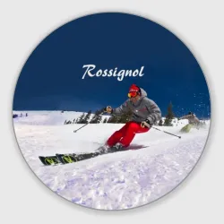 Круглый коврик для мышки Rossignol