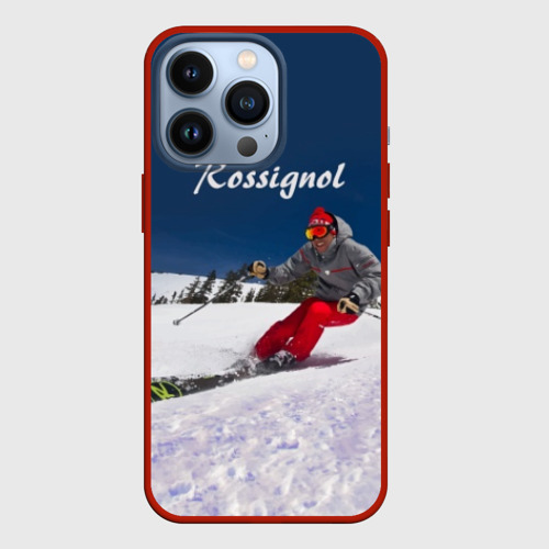 Чехол для iPhone 13 Pro Rossignol, цвет красный