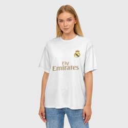 Женская футболка oversize 3D Ramos home 19-20 - фото 2