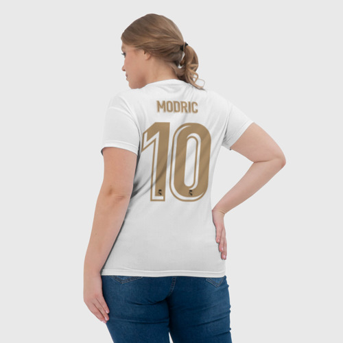 Женская футболка 3D Modric home 19-20 - фото 7