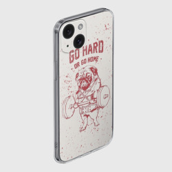 Чехол для iPhone 15 силиконовый с защитой камеры GO hard - фото 2