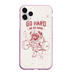 Чехол для iPhone 11 Pro Max матовый GO hard