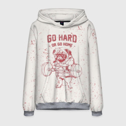 Мужская толстовка 3D GO hard