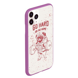 Чехол для iPhone 11 Pro Max матовый GO hard - фото 2