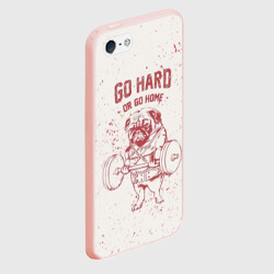 Чехол для iPhone 5/5S матовый GO hard - фото 2