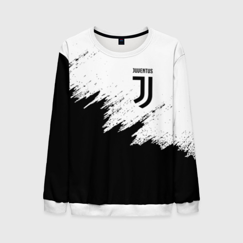 Мужской свитшот 3D Juventus sport, цвет белый