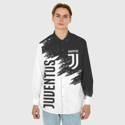 Мужская рубашка oversize 3D Juventus Ювентус - фото 2