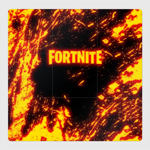 Магнитный плакат 3Х3 Fortnite fire storm