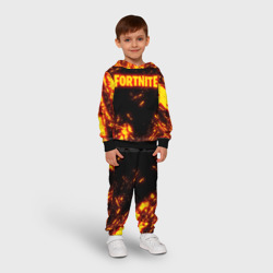 Детский костюм с толстовкой 3D Fortnite fire storm - фото 2