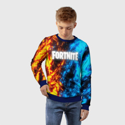 Детский свитшот 3D Fortnite battle storm - фото 2