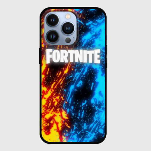 Чехол для iPhone 13 Pro Fortnite battle storm, цвет черный