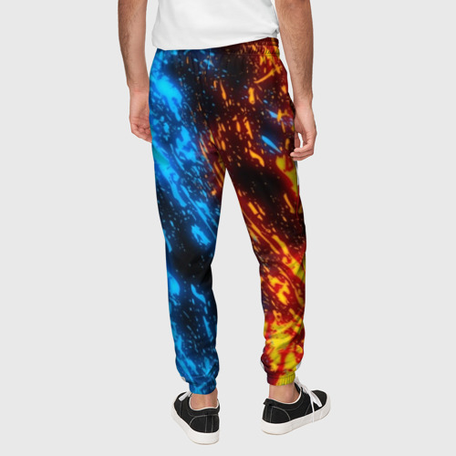 Мужские брюки 3D Fortnite battle storm, цвет 3D печать - фото 5