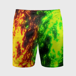 Toxic flame – Мужские шорты спортивные с принтом купить