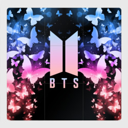 Магнитный плакат 3Х3 BTS butterflies