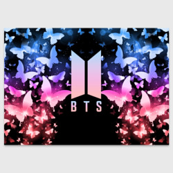 Поздравительная открытка BTS butterflies