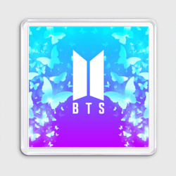 Магнит 55*55 BTS butterflies